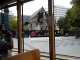 Christchurch - Straßenbahn-Stadtrundfahrt. Wiederaufbau nach Erdbeben.